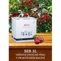 Višňové ovocné víno BIB 3l