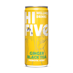 HI-FIVE Prebiotic - ORGANIC soda Ginger-Lychee