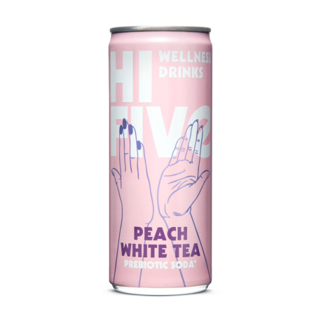 HI-FIVE PREBIOTIC - BIO - ORGANIC soda Peach-Jasmin