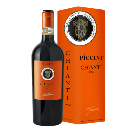 Piccini Chianti DOCG 1,5l papírová dárková kazeta