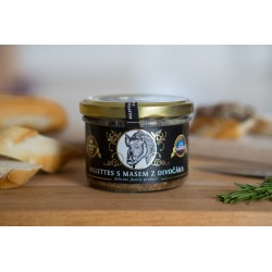 Rillettes z kančího masa