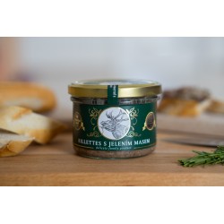 Rillettes z jeleního masa